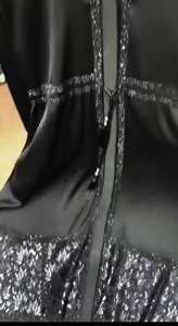 Vêtements traditionnels musulmans pour femmes islamiques élégantes et modestes belle Abaya de créateur de style Dubaï-Accessoire inclus - Product Image 3