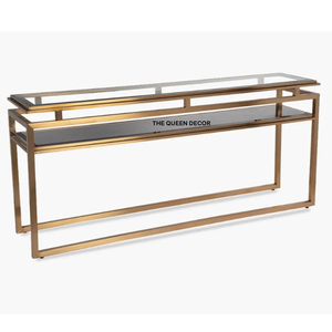 Mesa Consola de Estilo Moderno con Incrustaciones de Hueso, Mesa Consola con Tres Cajones y Incrustaciones de Hueso, Mesa Consola Decorativa para el Hogar en Venta - Product Image 5