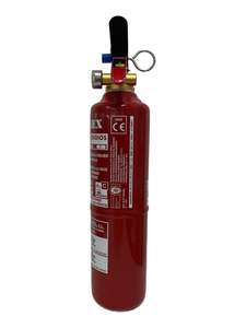 Extintor de Polvo ABC Portátil de 1 kg con Certificación CE EN3 |   Manguera Flexible con Rango de Descarga de 3-4 m |   Lanzamiento Rápido |   Fuego - Product Image 4