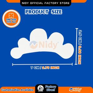 NIDY Disposable Cloud Shape Eye Patch for Home Care Furnishing Bedding Skincare Facial Eye Treatment Hydration Comfort - Product Image 3
