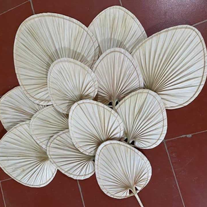 Décor naturel d'éventail de feuilles tropicales pour mariage de plage ou événement Logo personnalisé/couleur de drapeau comme demande-Caryln 0084935825297 - Product Image 2