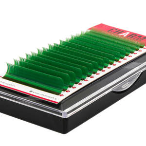 Extensión de pestañas colores únicos llamativos mega volumen extensiones de pestañas ligeras pestañas de visón individuales vendedor al por mayor - Product Image 1