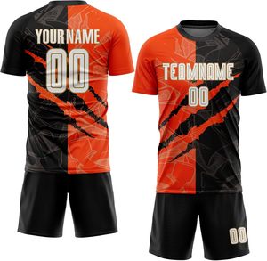 Kit d'uniforme de football personnalisé OEM impression par sublimation matériel à séchage rapide tailles pour adultes et jeunes fabricant direct d'usine - Product Image 4