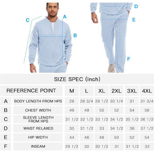 ชุดวอร์มลำลองน้ำหนักเบาออกแบบได้ตามต้องการมีซิปขนาดเต็มมีสไตล์และใส่สบายสำหรับสวมใส่ในชีวิตประจำวันของผู้ชาย - Product Image 6