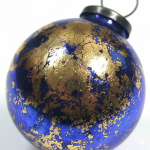 VIXM-17002 Árbol de Navidad Decorativo Azul y Dorado, Gran Venta |   Adorno Colgante de Cristal para Decoración Festiva de Lujo - Product Image 2