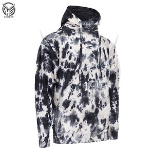 Tie Dye Sweat à capuche Streetwear Pull personnalisé Tie Dye Sweat à capuche pour hommes avec un design différent 2025. - Product Image 5