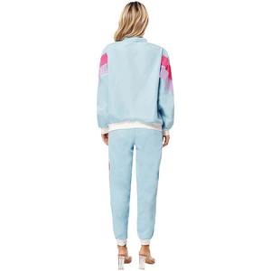 ชุดวอร์ม100% โพลีเอสเตอร์สำหรับผู้หญิงชุดวอร์มผ้าไนล่อนสำหรับผู้หญิงชุดวอร์มผ้าโพลีเอสเตอร์แบบสั่งทำน้ำหนักเบา - Product Image 6