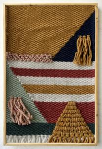 Tapiz de pared natural con estampado bohemio personalizado, arte de pared tejido de algodón colgante, decoración Bohemia directa de fábrica - Product Image 3