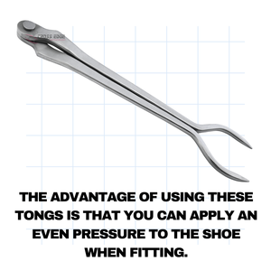 Vente en gros d'outils de maréchal-ferrant pince à chaud pour équidés pince à fer à cheval taille compacte 13 "Instruments vétérinaires en acier inoxydable - Product Image 4
