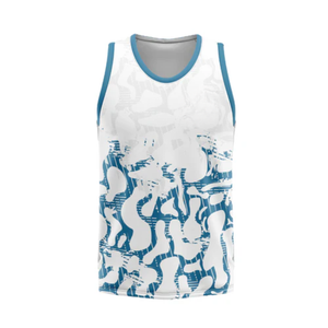 Séchage rapide personnalisé Sublimation débardeurs femmes vêtements de sport sans manches 100% Polyester Gym Fitness chemises - Product Image 1