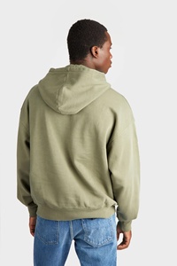 Service OEM 2024 Sweat-shirt personnalisé en coton épais pour hommes, sweat à capuche surdimensionné tendance avec logo imprimé sur mesure pour l'hiver - Product Image 2