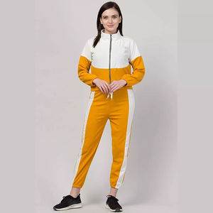 Chándal deportivo de invierno de alta moda para mujer, recién llegado, personalizado, de alta calidad, sudadera para gimnasio, transpirable, sólido, 100% algodón - Product Image 5