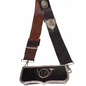 French light artillery <b>office</b> cartridge box and shoulder belt giberne et baudrier Bag - Product Image 1