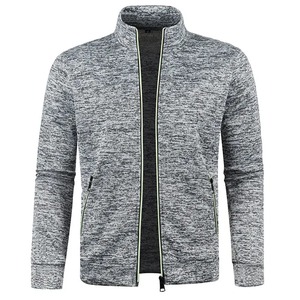 100% coton élégant respirant sweats nouveau Design tendance hommes sweat personnaliser en gros fermeture éclair hommes chemises - Product Image 4