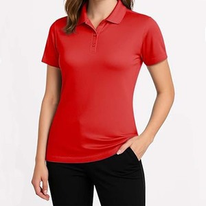 เสื้อเชิ้ตผู้หญิงผ้าแคนวาสคอตตอน 100% แบบเรียบง่าย สไตล์ลำลองทันสมัย แขนสั้น ระบายอากาศได้ดี แห้งเร็ว เป็นมิตรกับสิ่งแวดล้อม ลายนูน - Product Image 2