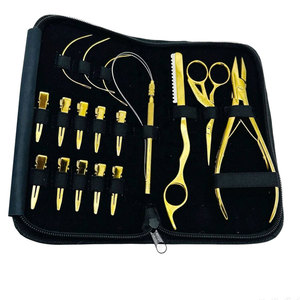 Kit Profesional de Herramientas para Extensiones de Cabello con Anillos Micro, Micro Link y Queratina, para Aplicación y Remoción - Product Image 1
