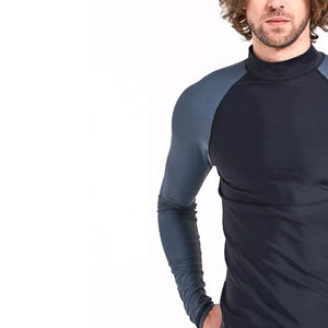 T-shirt de combat pour hommes tendance, manches raglan, couleurs contrastées, sublimation personnalisée, transfert thermique, respirant, séchage rapide - Product Image 4