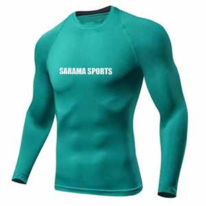 เสื้อรัดกล้ามเนื้อผู้ชายขายส่ง วัสดุคุณภาพดี ผลิตในปากีสถาน รับผลิตแบบ OEM พิมพ์ลายแบบซับลิเมชั่น เสื้อรัดกล้ามเนื้อ BJJ ผ้ายืด สวมใส่สบายทรงโอเวอร์ไซส์ - Product Image 2