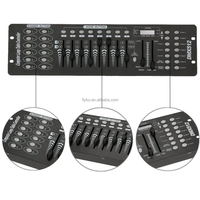 Contrôle de la lumière LED DMX 512 Contrôleur de 192 canaux Console d'opérateur de fête Contrôleur DMX pour éclairage de scène