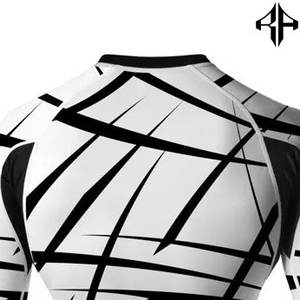 Alta calidad para hombres ATLANTIC Rash Guard Último diseño Color sólido Logotipo personalizado Sublimación Poliéster Spandex de alta densidad - Product Image 4