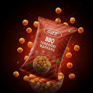 Glee Impex Makhana Tandoori Picante BBQ 50g con Paquete de Nitrógeno, Frutos Secos Tostados Bajos en Grasa, Snack Saludable Semiblando, Venta al por Mayor para Exportación - Product Image 2