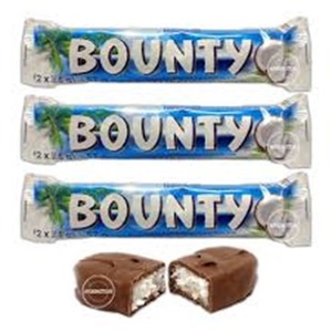 Vente flash de barres chocolatées Bounty à prix abordables - Product Image 1