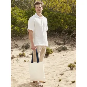 Bolsa de Mano Promocional Orgánica EarthAware - Diseño Ecológico en Contraste - Product Image 6