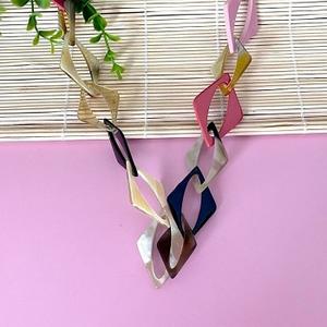 Collar de cuerno de búfalo de alta calidad para mujer, colgante de joyería de moda, artesanías con ágata para niñas, artesanías naturales - Product Image 3