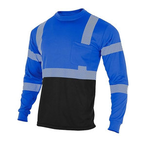 Chemises à haute visibilité pour hommes et femmes, classe 3, manches longues, réfléchissantes pour la construction - Product Image 6