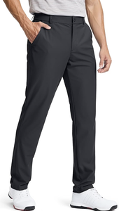 NEW LOGO BANGLADESH FACTORY DIRECT WHOLESALE BLACK COMFY <b>STRETCH</b> DRESS <b>WORK</b> PANTS QUICK DRY CASUAL SLACKS <b>TROUSERS</b> APPAREL - Product Image 5