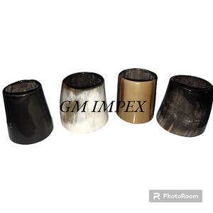 Top vente meilleure qualité véritable porte-serviettes en corne de vache de buffle/anneau Style Animal poli - Product Image 4