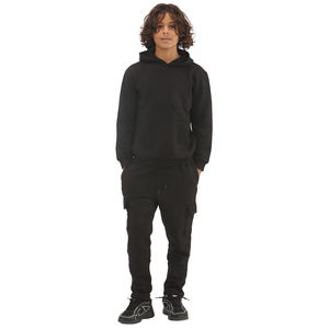 Chándal Deportivo Extra Grande de Felpa de Algodón para Hombre, Color Negro, Talla Grande, Ligero, para Gimnasio y Fitness, con Servicio OEM - Product Image 1