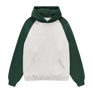 Sweats à capuche streetwear surdimensionnés avec impression bouffante noire personnalisée Sweat à capuche 100% coton pour hommes - Product Image 1