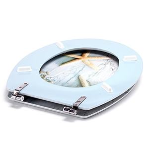 Sedile WC in MDF a Forma di Stella Marina - Product Image 5