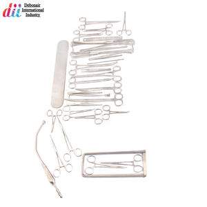 Juego de Instrumentos Quirúrgicos Básicos de 161 Piezas de Acero Inoxidable Reutilizables de Grado Hospitalario para Cirugía General CE OEM Marca Privada - Product Image 5