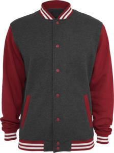 Veste de baseball classique pour hommes et femmes, tissu en polaire polyester, logo personnalisable, veste de mode pour jeunes et collégiens - Product Image 1