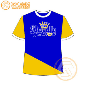 Venta al por mayor Sigma Gamma Rho mujeres camiseta hermandad ropa algodón Jersey alta calidad transpirable camiseta mujeres ropa griega - Product Image 5