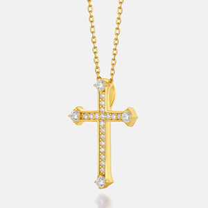 Colgante Hip Hop para Hombre con Logotipo Personalizado, Chapado en Oro, Aleación con Incrustaciones de Diamantes CZ - Product Image 2