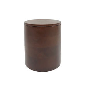 Best Quality Natural Wooden Round Shaped <b>Storage</b> <b>Box</b> <b>With</b> <b>Lid</b> Classic Design Kitchenware <b>Storage</b> Canister Handmade - Product Image 3