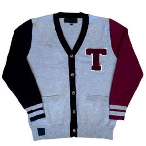 Custom Hight Quality Texas Southern University <b>Cardigan</b> Sweater University Letter Men Sweater <b>Cardigan</b> - Product Image 1