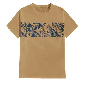 Ropa de temporada de verano Nuevo diseño Algodón/Poliéster Secado rápido Transpirable Manga corta Casual Peso ligero Hombres Camisetas Prendas de abrigo - Product Image 1