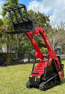 Nueva Minicargadora V1000 2025 de 25 HP con Motor Diésel Kubota, Cucharón y Garra, Bomba de Motor, 5 Años de Garantía, Excavadora de 5 Toneladas - Product Image 2