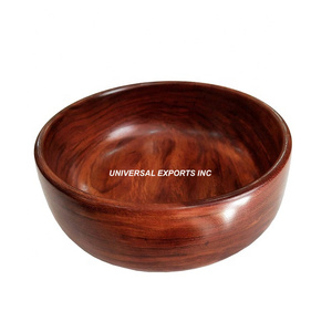 Black Finished <b>Wooden</b> <b>Salad</b> <b>Bowl</b> Premium Quality Handmade Sweet <b>Bowl</b> Hot Selling Designer <b>Wooden</b> Serving <b>bowl</b> - Product Image 3