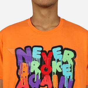 เสื้อยืดปักลายสำหรับผู้ชายเสื้อยืดปักลายสำหรับผู้ชายสไตล์ล่าสุดสั่งทำได้ตามต้องการ - Product Image 3