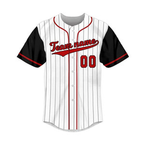 Professional <b>Baseball</b> Jersey for Unisex Custom Logo Sublimation Printed Eco-Friendly Breathable High-Performance Four-Way - Product Image 2