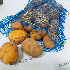 Bolsa de malla Raschel PE ecológica directa de fábrica para almacenamiento de cebollas y agricultura y frutas - Product Image 2