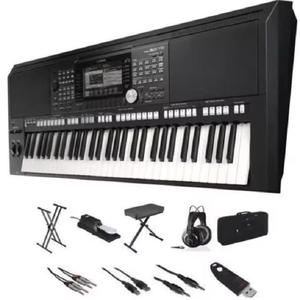 RESTOCKED PSR S975 61-Keys Workstation Synthesizer Complete Set <b>Keyboard</b> Piano - Product Image 1