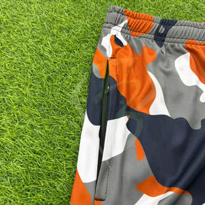 High Quality Design Your Own logo Material Polyester Rugby Footy <b>Shorts</b> <b>Zipper</b> Pocket Sublimation <b>Shorts</b> - Product Image 3