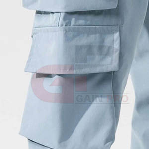 กางเกงคาร์โก้ผู้ชายไซส์พิเศษกางเกงคาร์โก้กางเกงออกกำลังกายผ้าฝ้าย100% สำหรับใช้งานกลางแจ้ง - Product Image 6