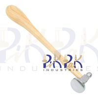 Marteau de chasse visage bombé diamètre 38mm outils de fabrication de bijoux marteau de doming Dapping outil de gaufrage recto verso chasse indentation